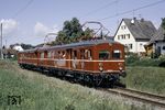 Museumsfahrzeug ET 65 005 und ES 65 011 als Sonderzug bei Bittelbronn auf dem Weg nach Horb am Neckar. (26.08.2007) <i>Foto: Werner Brutzer</i>