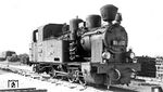 Für die mecklenburgische Bäderbahn wurden 1923/24 drei Lokomotiven der Gattung T 42 beschafft. 99 311 - 313 lösten dort die 1910 gelieferten Lokomotiven der Gattung T 7 ab. Außer 99 311, die 1942 nach Dänemark ging, blieben die beiden anderen Maschinen bis ins Jahr 1961 im Einsatz. Dann wurden sie als Heizlokomotiven an die Bauunion Rostock abgegeben und später verschrottet.  (04.07.1933) <i>Foto: DLA Darmstadt (Bellingrodt)</i>