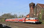 111 111 mit dem NX-Ersatzzug RB 32548 auf der Rückfahrt nach Köln in Wuppertal-Unterbarmen. (11.04.2022) <i>Foto: Wolfgang Bügel</i>