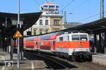 111 111 mit Ersatzzug RB 9461 (für RB 32445) in Wuppertal Hbf. (20.04.2022) <i>Foto: Wolfgang Bügel</i>