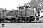 V 60 162 wurde am 26.09.1957 fabrikneu dem Bw Würzburg zugeteilt. Ihre aktive Dienstzeit beschloss sie als 360 162 am 30.08.1998 beim Bw Frankfurt/M-2. (09.1958) <i>Foto: Karl-Ernst Maedel</i>