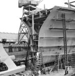 Schiffbau in einer Werft in Rotterdam. (19.08.1965) <i>Foto: Jörg Schulze</i>