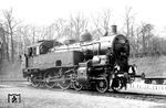 76 001 (Borsig, Baujahr 1909), aufgenommen im Heimat-Bw Darmstadt. Im Dezember 1949 wurde sie an die Osthannoversche Eisenbahnen (OHE) verkauft. (07.04.1937) <i>Foto: DLA Darmstadt (Bellingrodt)</i>