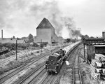 44 0018 hilft in Sangerhausen einem Güterzug über die Rampe nach Blankenheim. (17.07.1975) <i>Foto: Michael Malke</i>