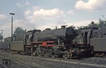 Neben Crailsheim und Saarbrücken war Kaiserslautern Auslauf-Bw der Baureihe 23, hier mit 023 008 und 023 014 (dem Märklin-Modell). (11.09.1973) <i>Foto: Wolfgang Bügel</i>