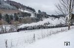 78 478 auf dem Weg nach Winterberg im winterlichen Negertal bei Brunskappel. (21.01.2023) <i>Foto: Joachim Schmidt</i>