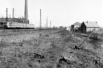 VT 06 103 passiert als FT 2 "Hanseat" (?) das traditionsreiche Bahnbetriebswerk Hamm P.  (1953) <i>Foto: Willi Marotz</i>