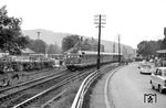 VT 12 502 als Sonderzug nach Bad Harzburg in Goslar. (08.1958) <i>Foto: Winfried Gronwald</i>