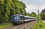 110 469 der TRI Train Rental mit DLr 76307 (Köln - Hamm) bei Solingen-Ohligs. (13.05.2023) <i>Foto: Joachim Bügel</i>