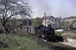 099 756 (ex 99 793) verlässt den Bahnhof Friedewald auf der Schmalspurbahn Radebeul-Ost - Radeburg. (15.05.1995) <i>Foto: Will A. Reed</i>