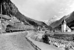 Die neue SBB Ae 8/14 11851 auf Probefahrt auf der Gotthard-Nordrampe in Gurtnellen. Die 246 t schwere Lok brachte eine Stundenleistung von 6070 kW (ca. 8250 PS) auf die Schienen. (1932) <i>Foto: Werkfoto</i>