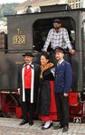 Zum Jubiläum „125 Jahre Achertalbahn“ fand eine Dampfzugfahrt für geladene Gäste (mit passendem Outfit) statt. (23.09.2023) <i>Foto: Thomas Gries</i>
