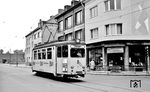 Tw 8 (Umbau 1957 aus Tw 23) in der Kölner Straße in Düren. (07.07.1958) <i>Foto: Aad van Ooy</i>